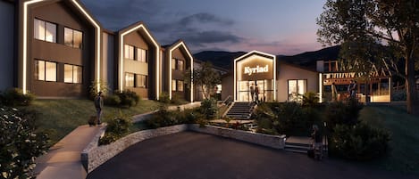 Fachada de la propiedad