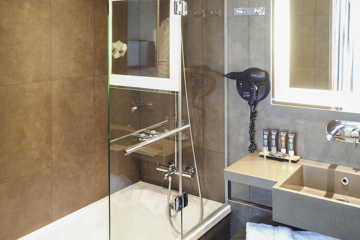Habitación clásica, 1 cama matrimonial | Minibar, caja de seguridad en la habitación y escritorio