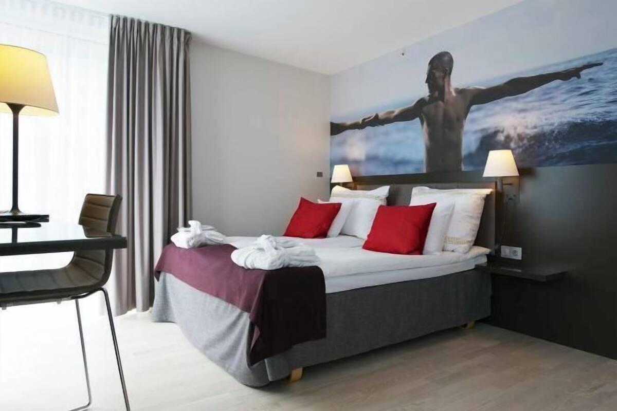 In-room safe, blackout drapes, iron/ironing board, cribs (surcharge)