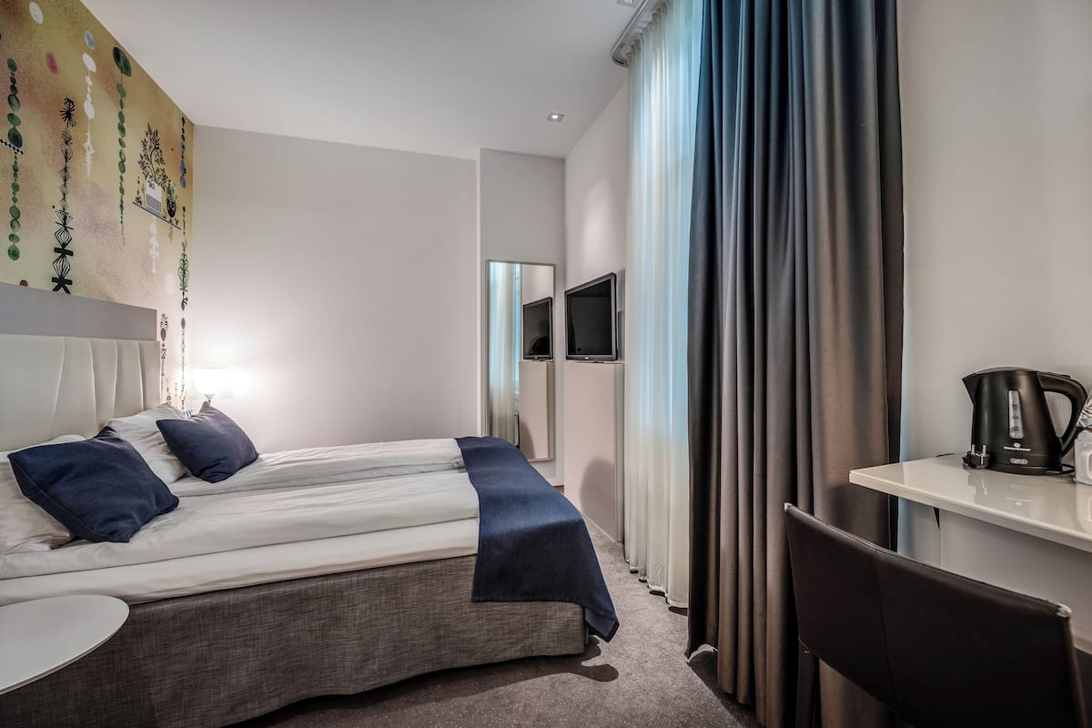 Single Room (Compact) | In-room safe, blackout drapes, iron/ironing board, cribs (surcharge)