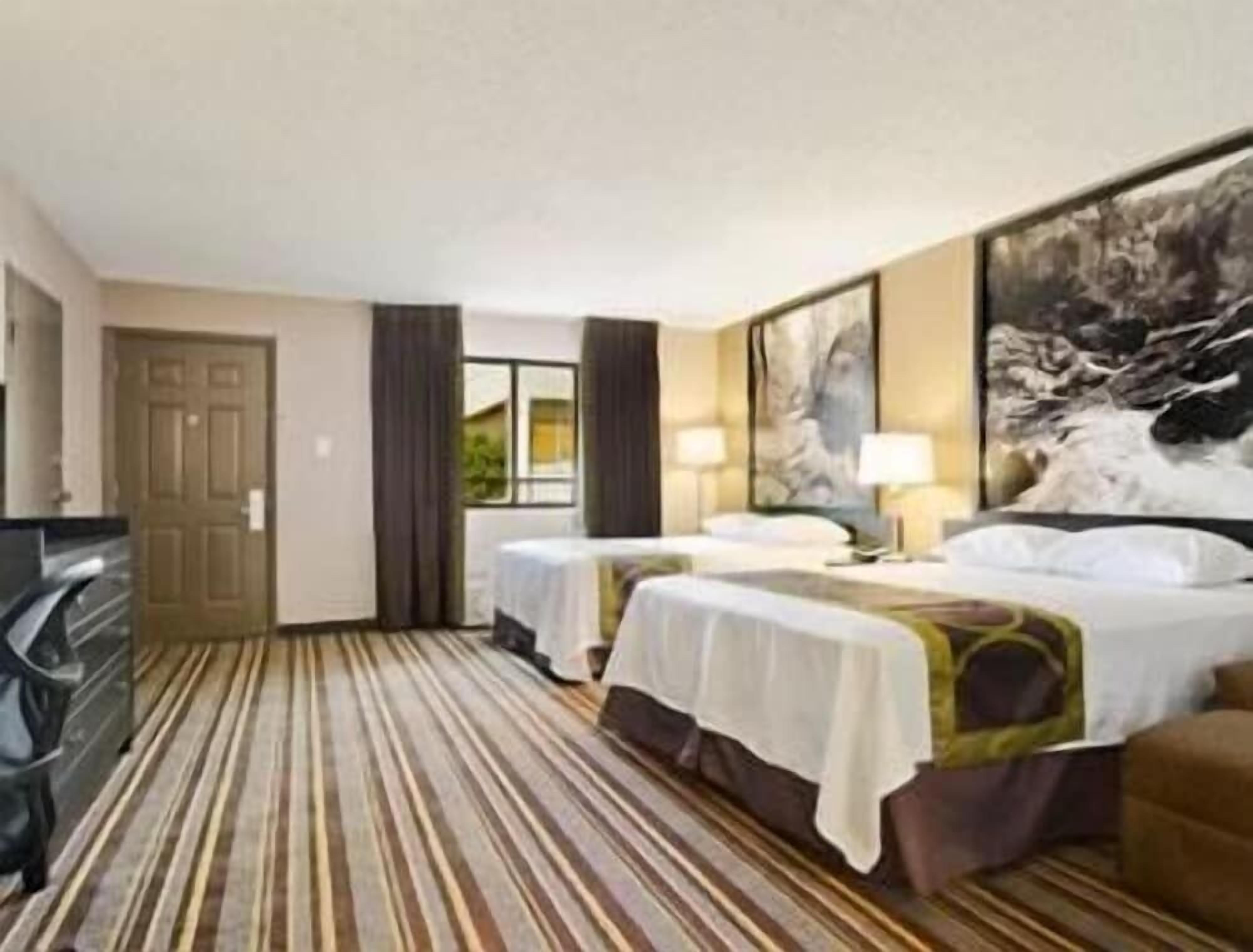 Desk, blackout curtains, cots/infant beds, rollaway beds