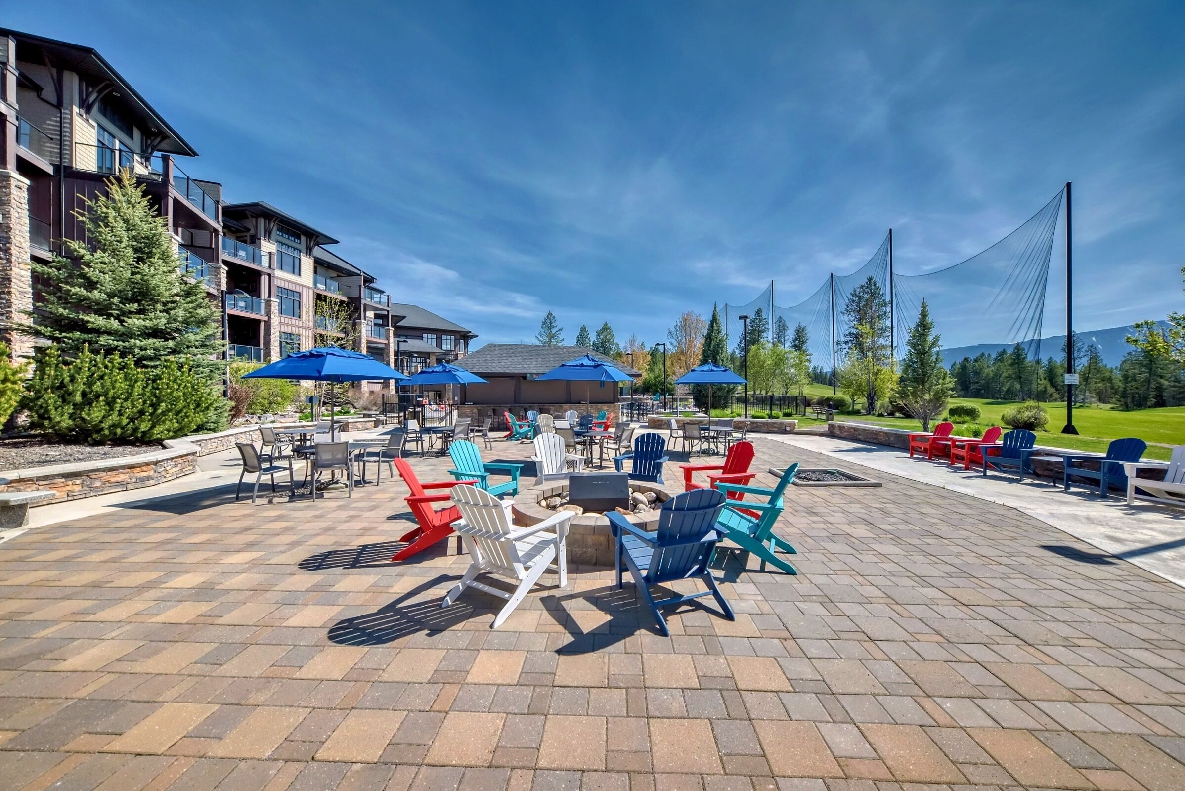 Enceinte de l’hébergement