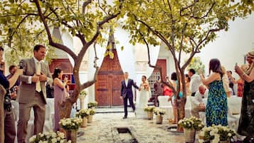 Area per matrimoni all'aperto