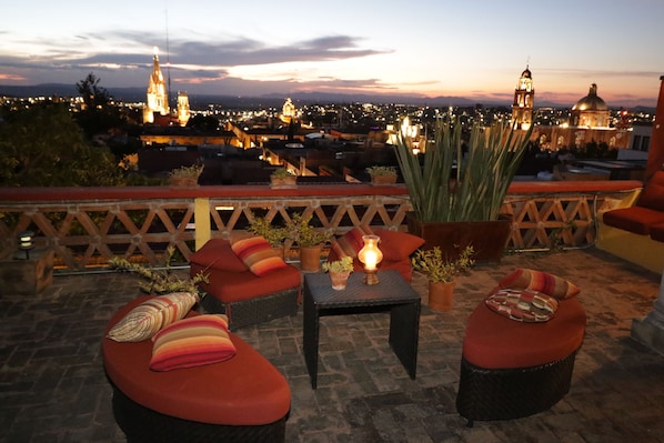 Terraza en la azotea