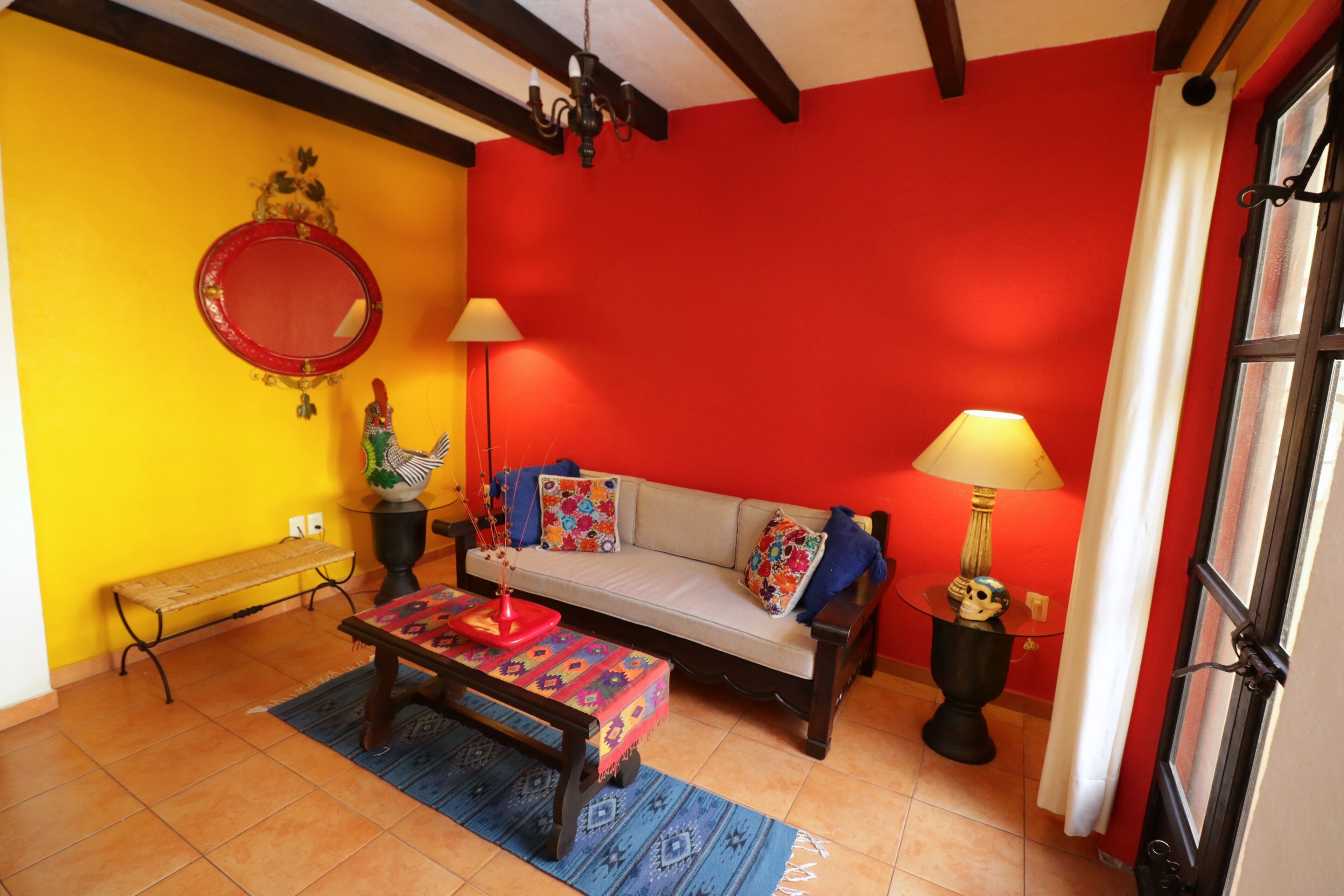 superior double suite | living area | 42-inch flat-screen tv with cable channels, tv