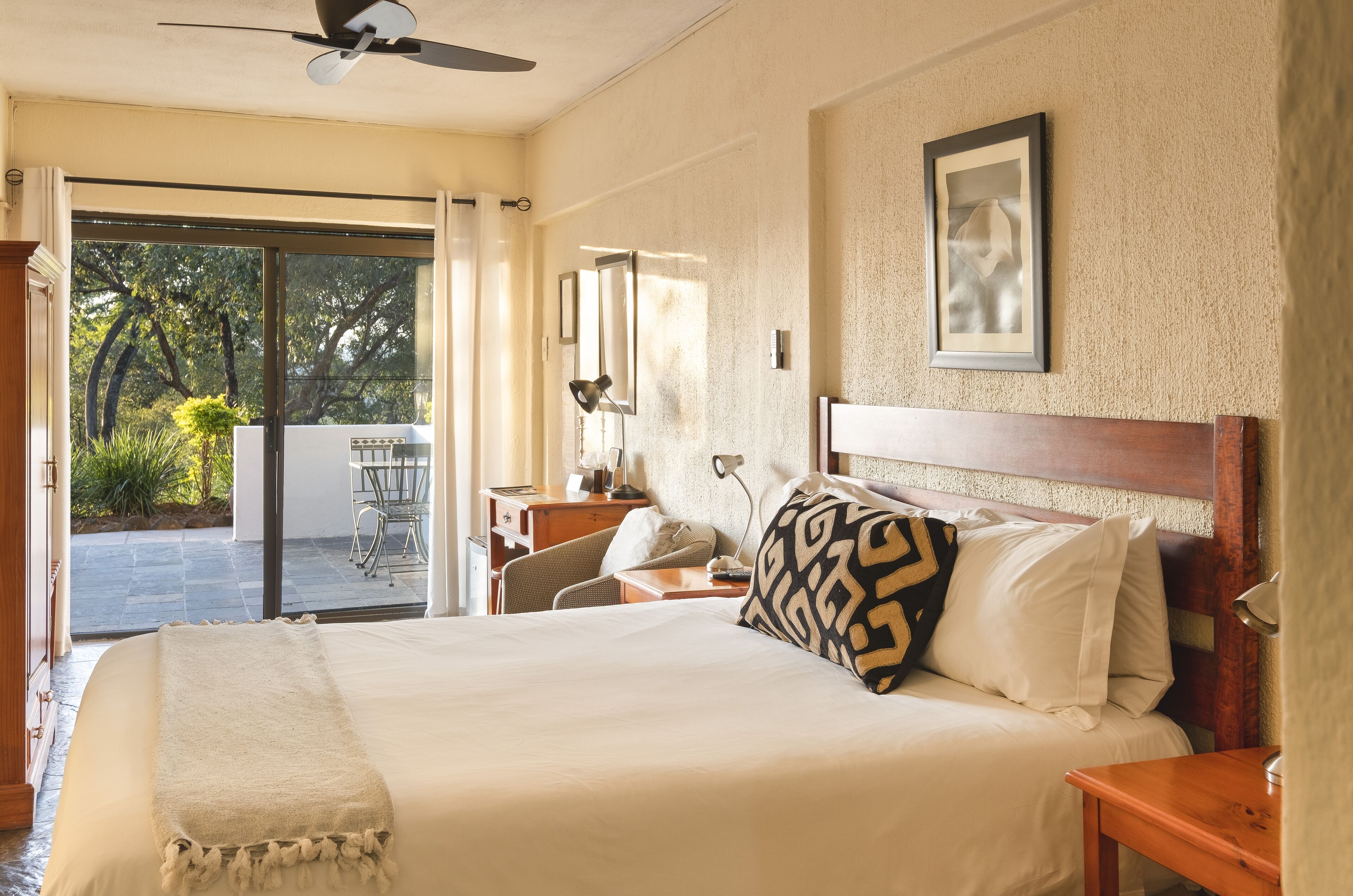 Standaard tweepersoonskamer | Lakens van Egyptisch katoen, luxe beddengoed, pillowtop-bedden