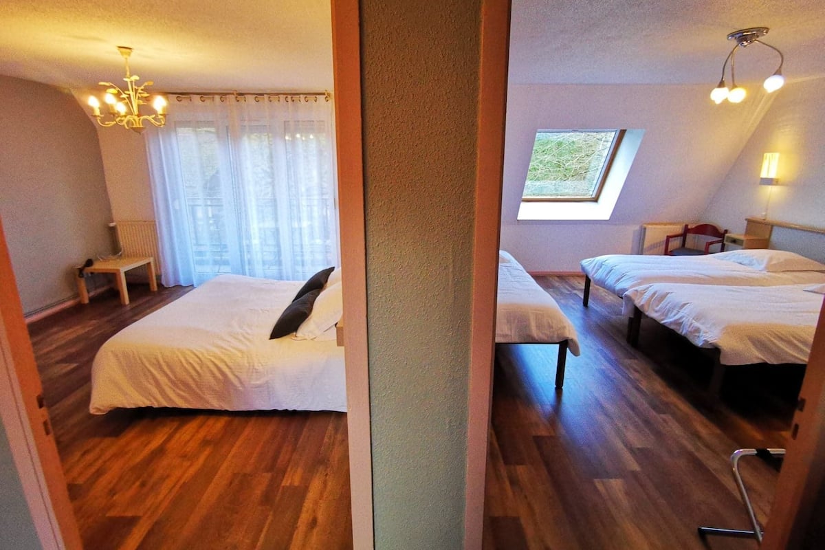 Standaard appartement | Verduisterende gordijnen, geluiddichte muren, gratis babybedden