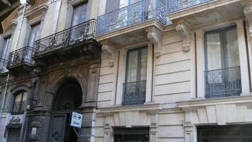 Facciata della struttura