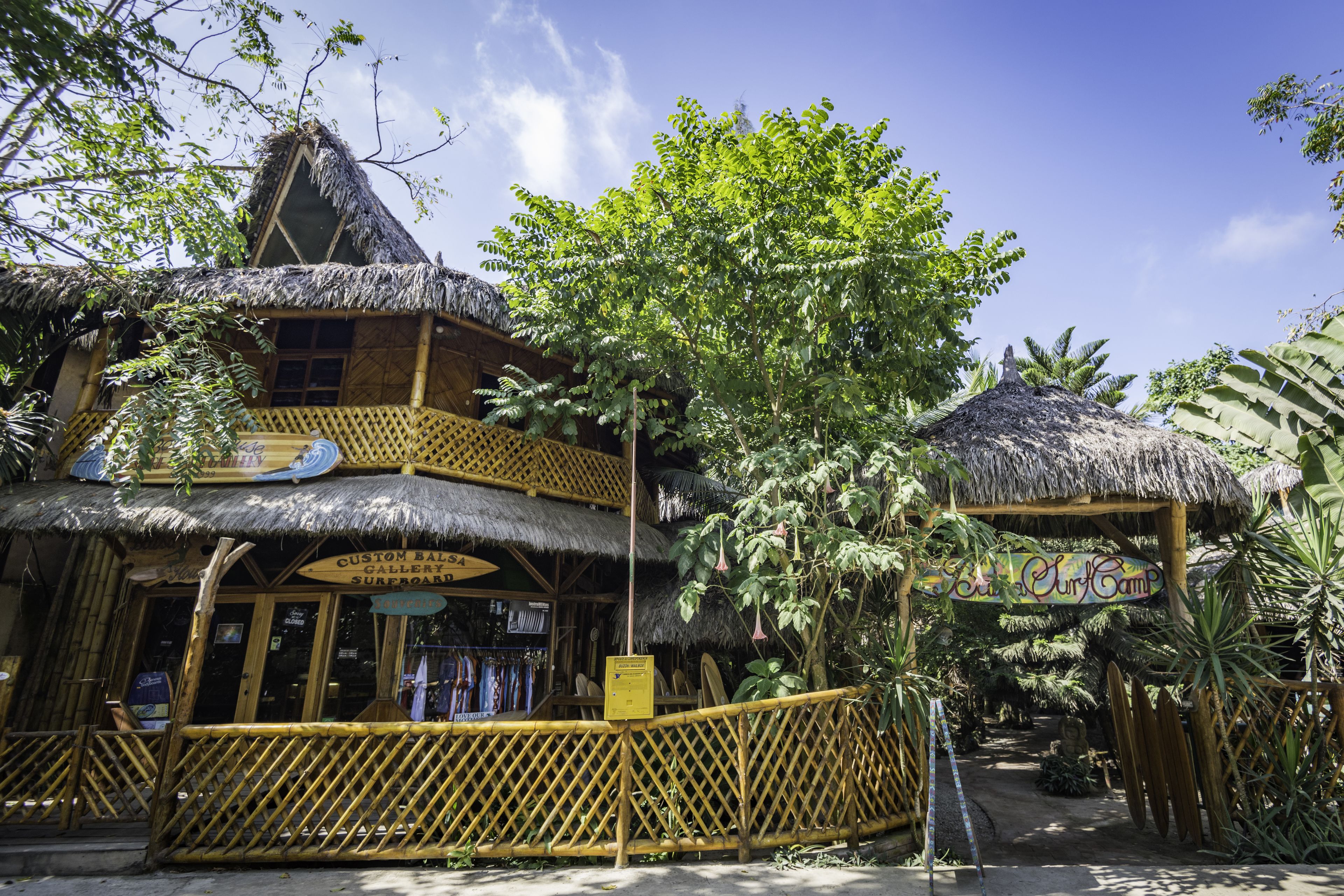 Entrada de la propiedad