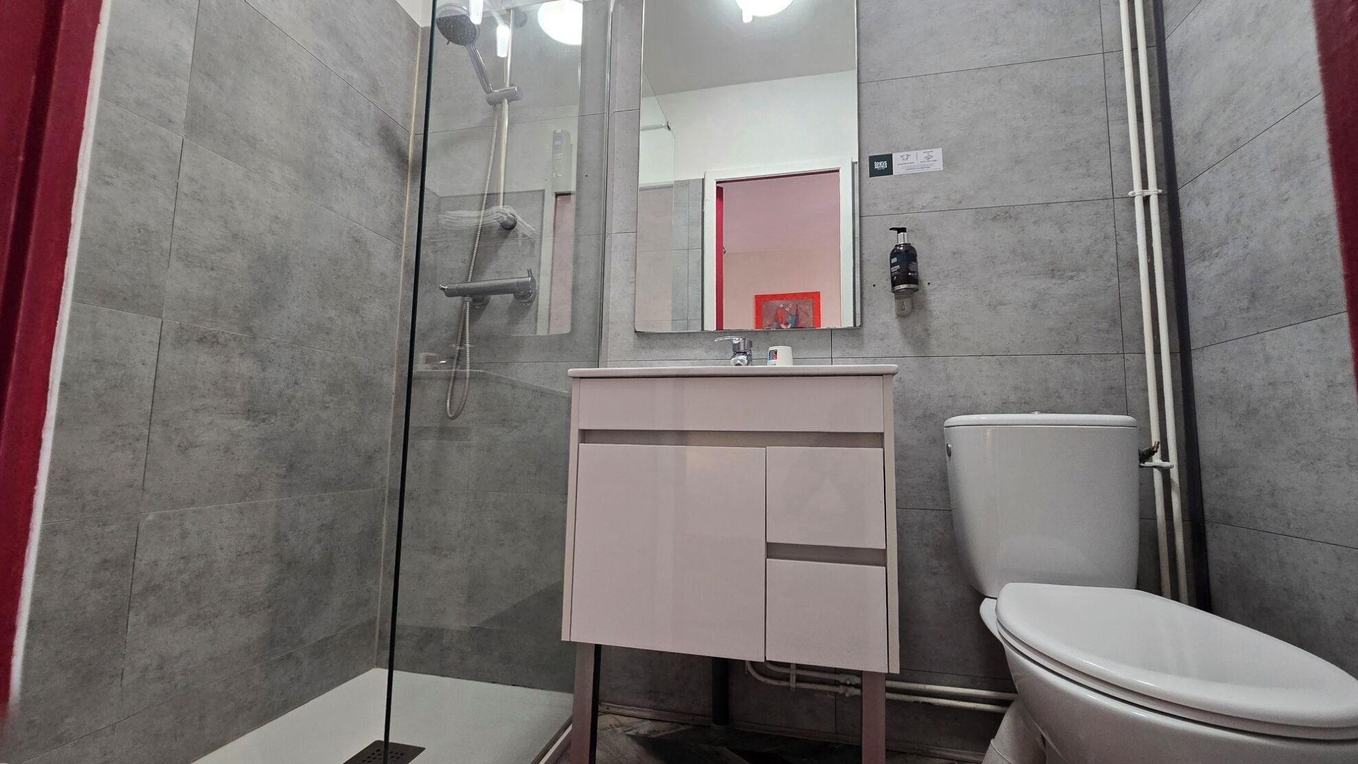 Chambre Standard, 2 lits une place | Salle de bain