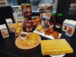 吃到飽自助式早餐