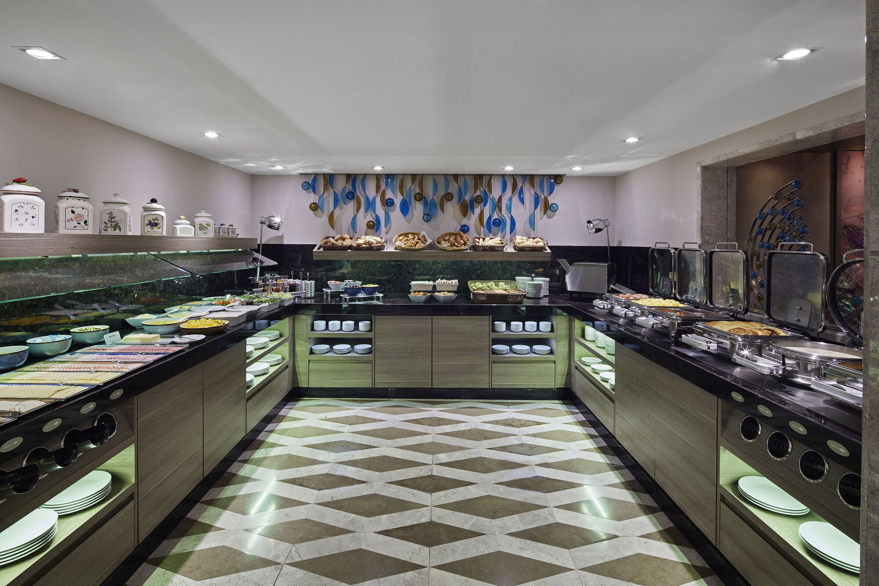 daily buffet breakfast (eur 17.50 per person)