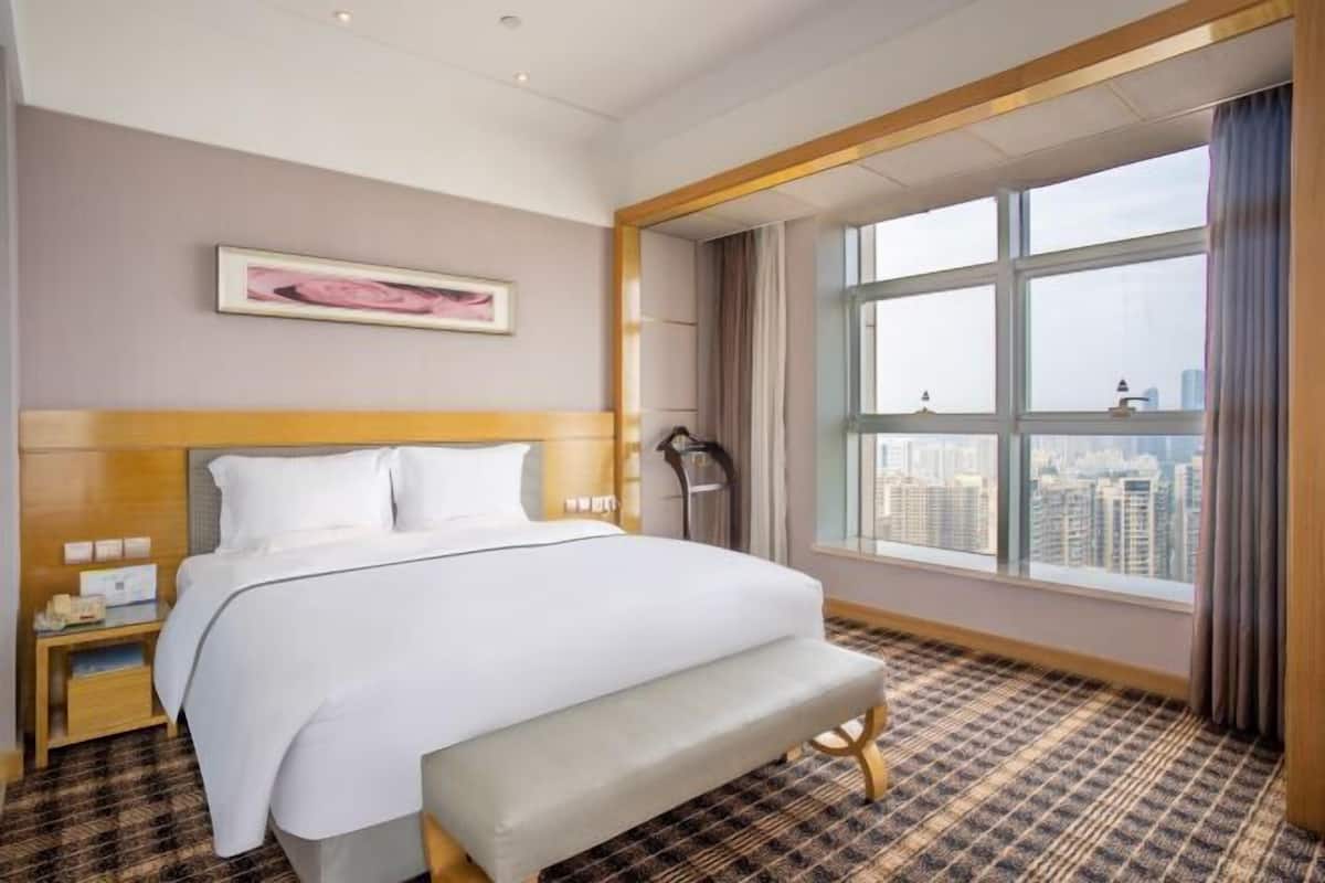 Hochwertige Bettwaren, Daunenbettdecken, Minibar, Zimmersafe