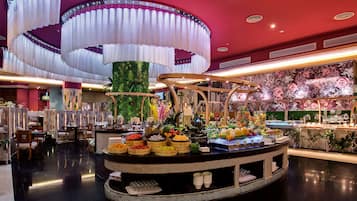 Morgenmadsbuffet hver dag (88 CNY pr. person)