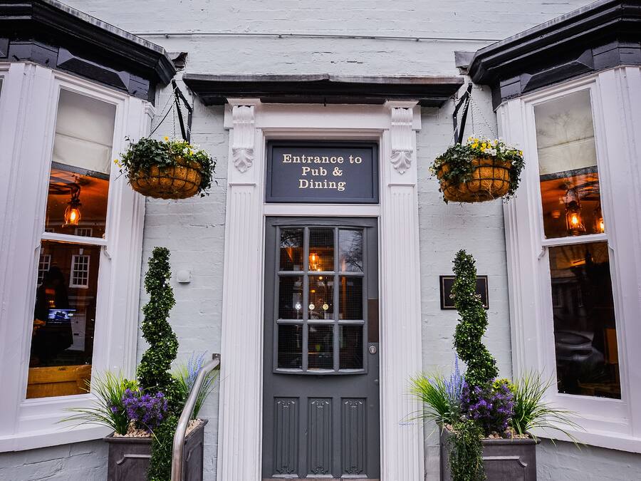 EntrĂ©e de lâhĂ©bergement