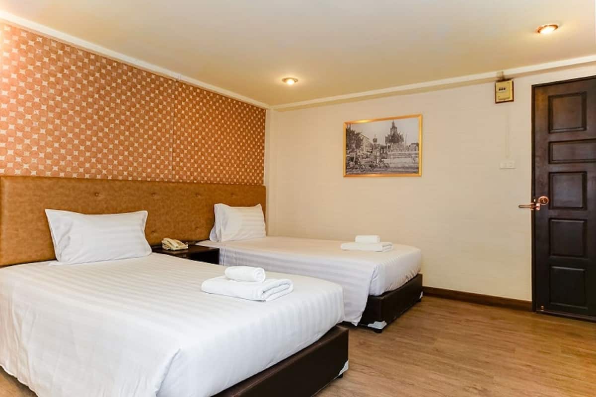 In-room safe, desk, laptop workspace, WiFi (free)