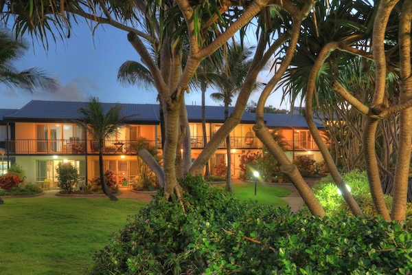 Front of property - evening/night