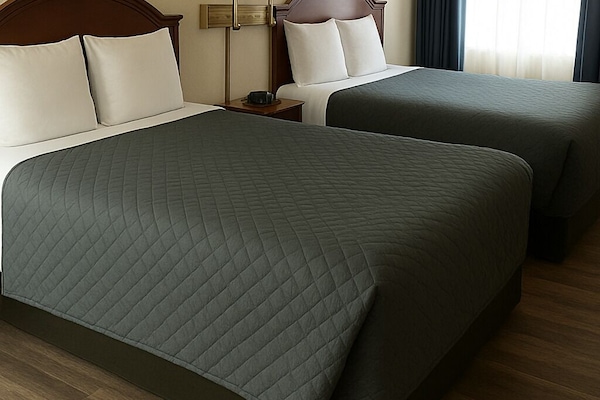 Standard Room, 2 Queen Beds | Desk, soundproofing, iron/ironing board, rollaway beds
