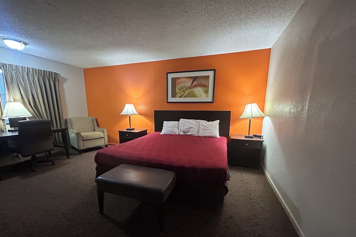 Habitación, 1 cama de matrimonio, no fumadores | Escritorio, tabla de planchar con plancha, wifi gratis y ropa de cama