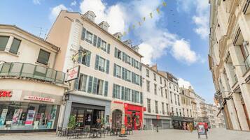 Voorkant van accommodatie