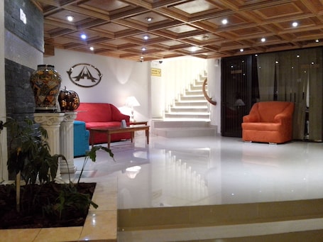 Mostrador para check-in y check-out