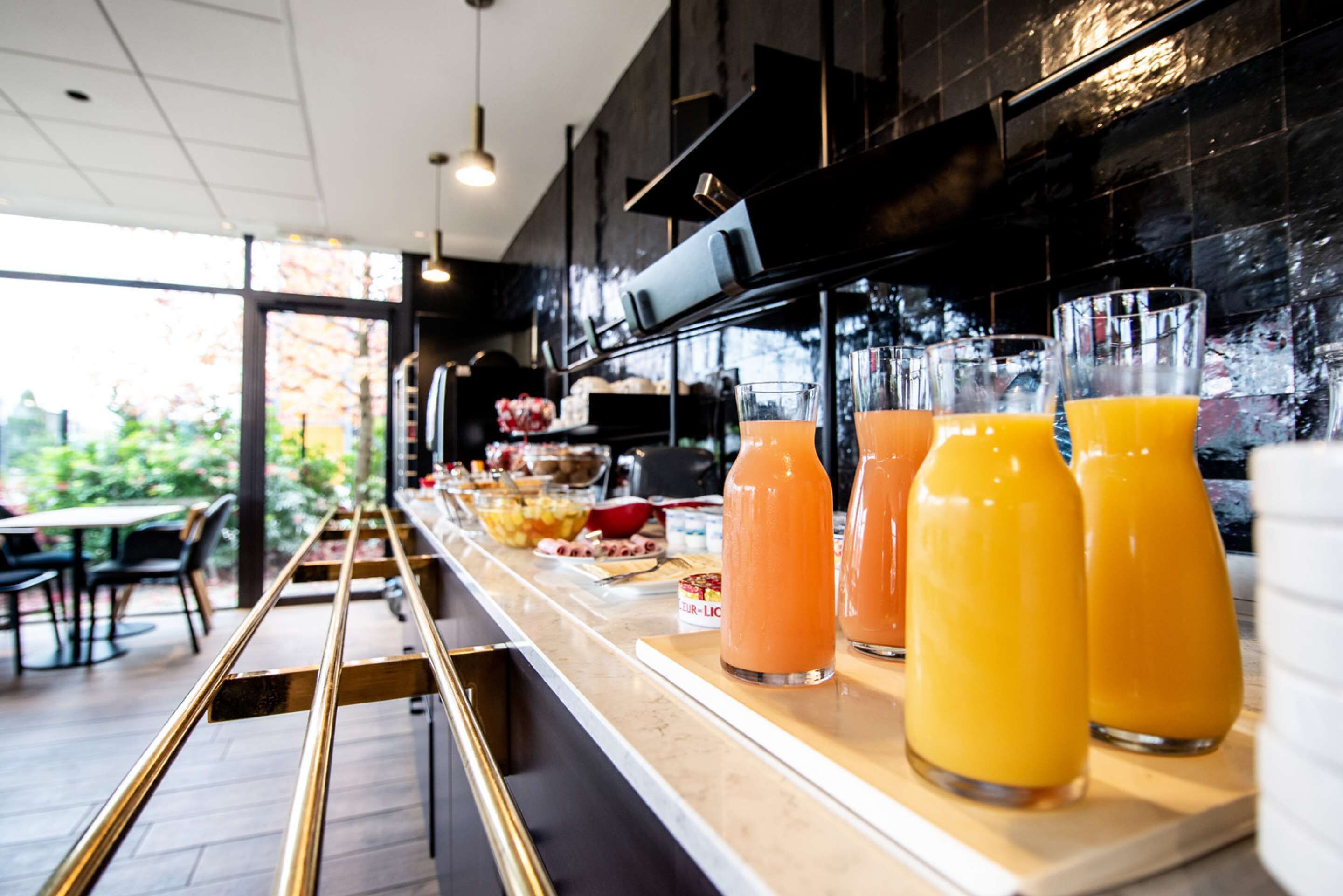 daily buffet breakfast (eur 13 per person)