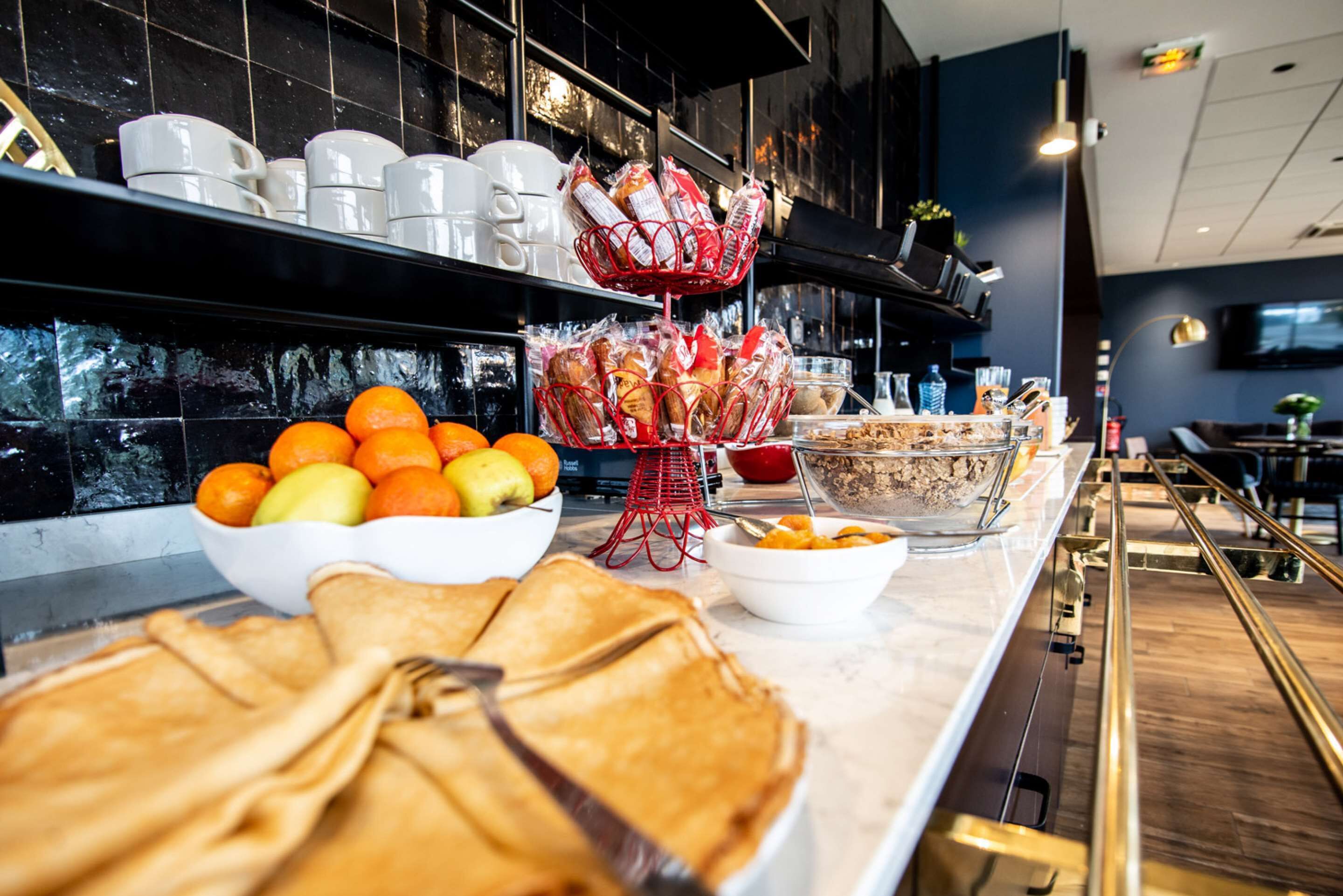 daily buffet breakfast (eur 13 per person)