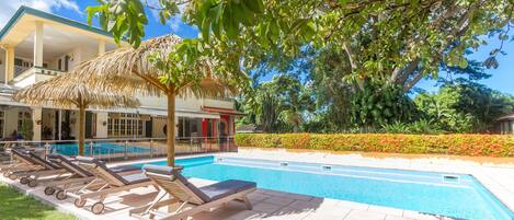 Majoituspaikan julkisivu