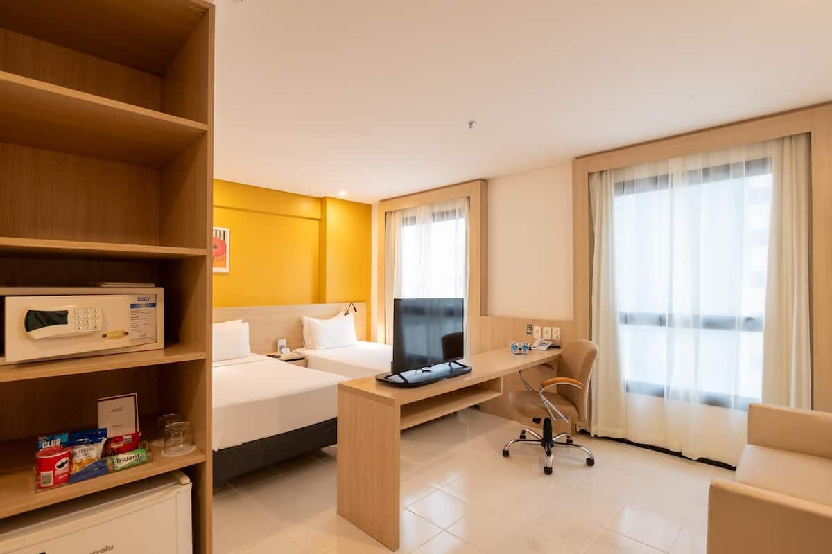 Minibar, in-room safe, desk, iron/ironing board