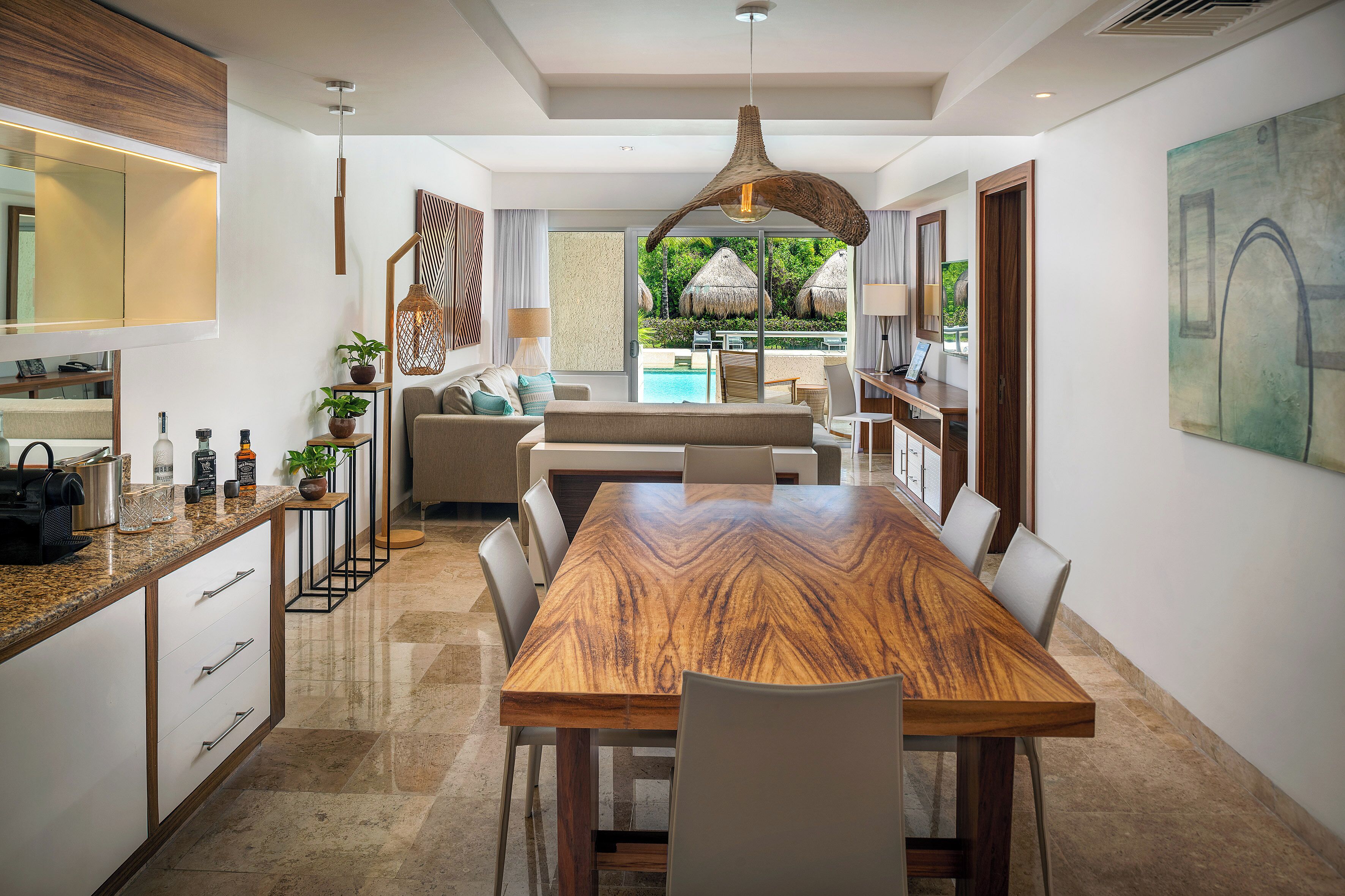 The Reserve Two Bedroom Master Swim Up | Living area