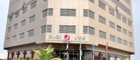 Fassade der Unterkunft