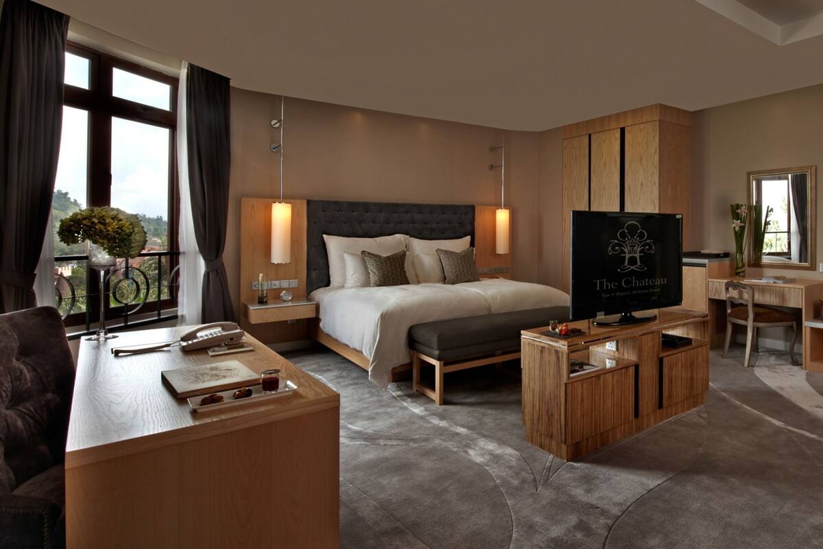 Literie de qualité supérieure, minibar, coffres-forts dans les chambres