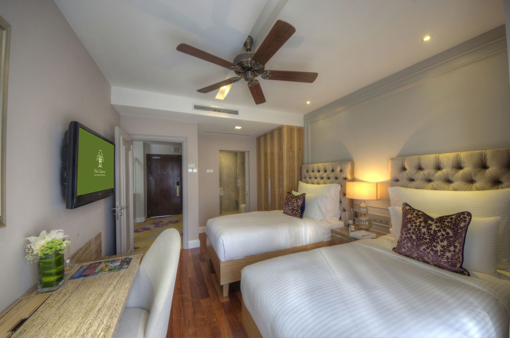 Premium bedding, minibar, in-room safe, desk