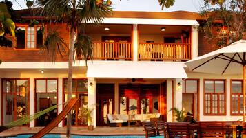 Villa, vue océan, en front de mer | Terrasse/Patio