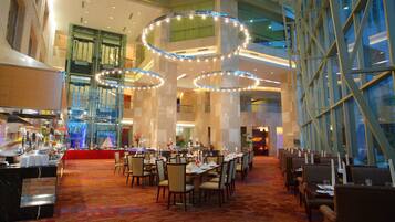 Free buffet breakfast