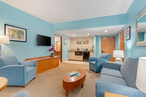 In-room safe, desk, laptop workspace, iron/ironing board