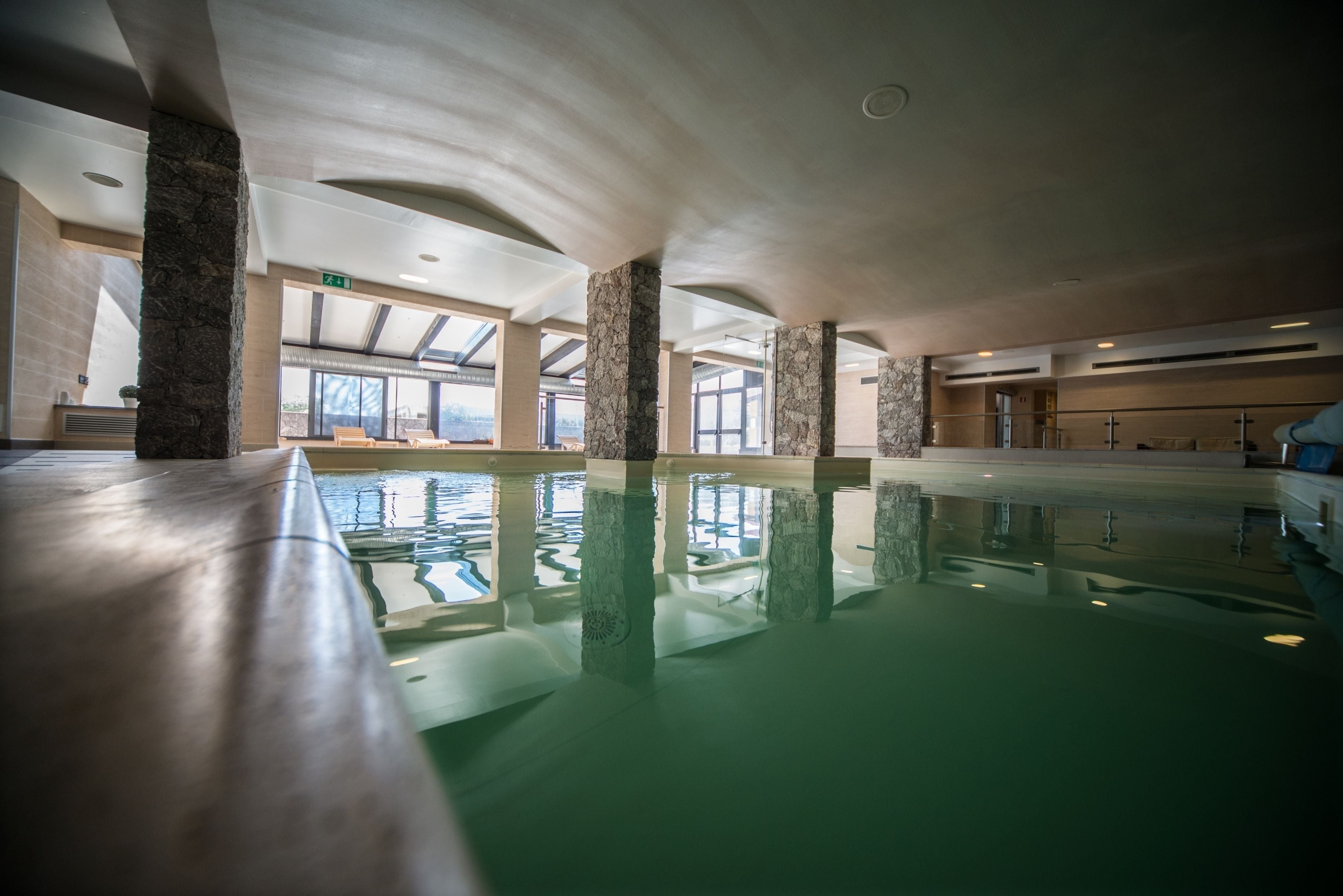 Seasonal outdoor pool