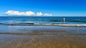 Private beach nearby, sun loungers, beach umbrellas, beach towels