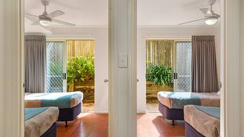 Standard Apartment, 3 Bedrooms | 1 bedroom, blackout curtains, iron/ironing board, free WiFi