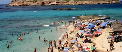 Una spiaggia nelle vicinanze