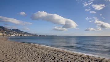 Aan het strand