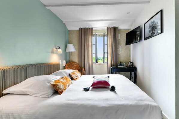 Habitación Confort doble | Ropa de cama de alta calidad y sistema de insonorización