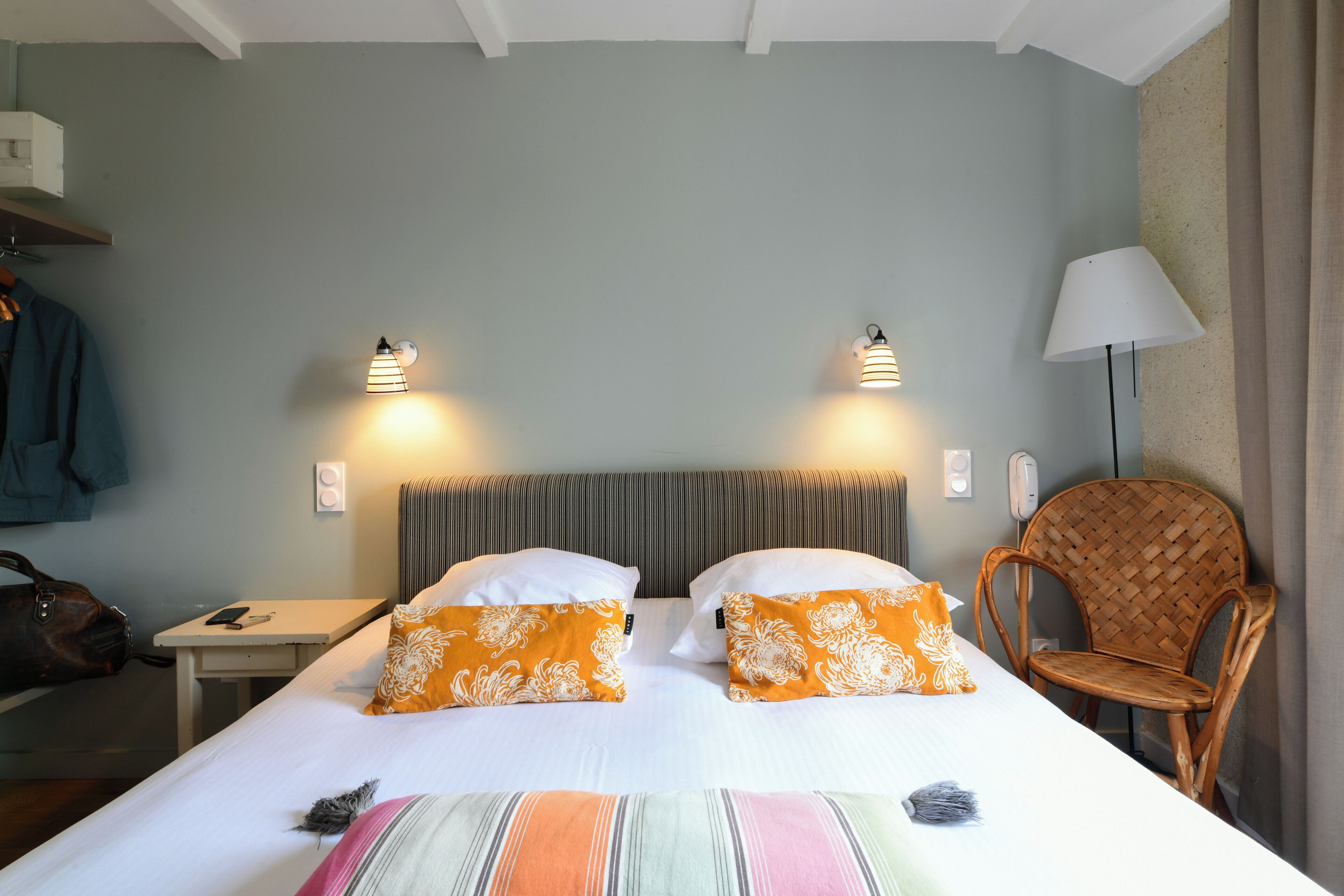 comfort double room | premium bedding, soundproofing, iron/ironing board