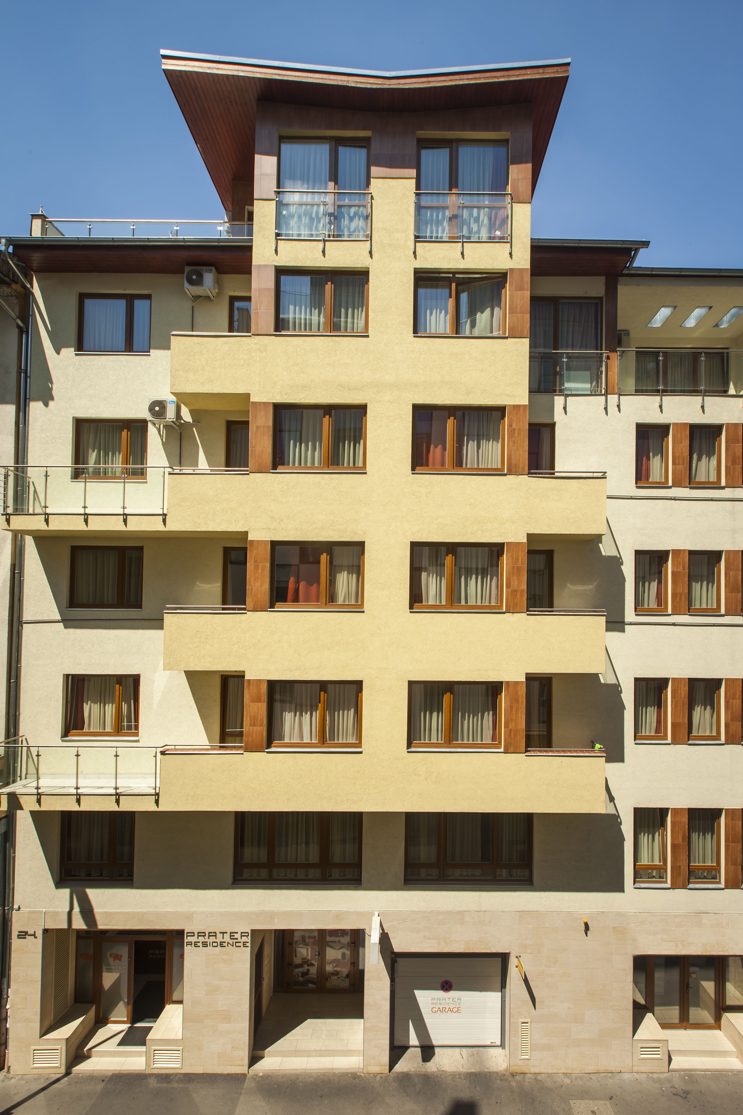 Façade de l’hébergement