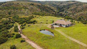 Façana frontal de l'allotjament