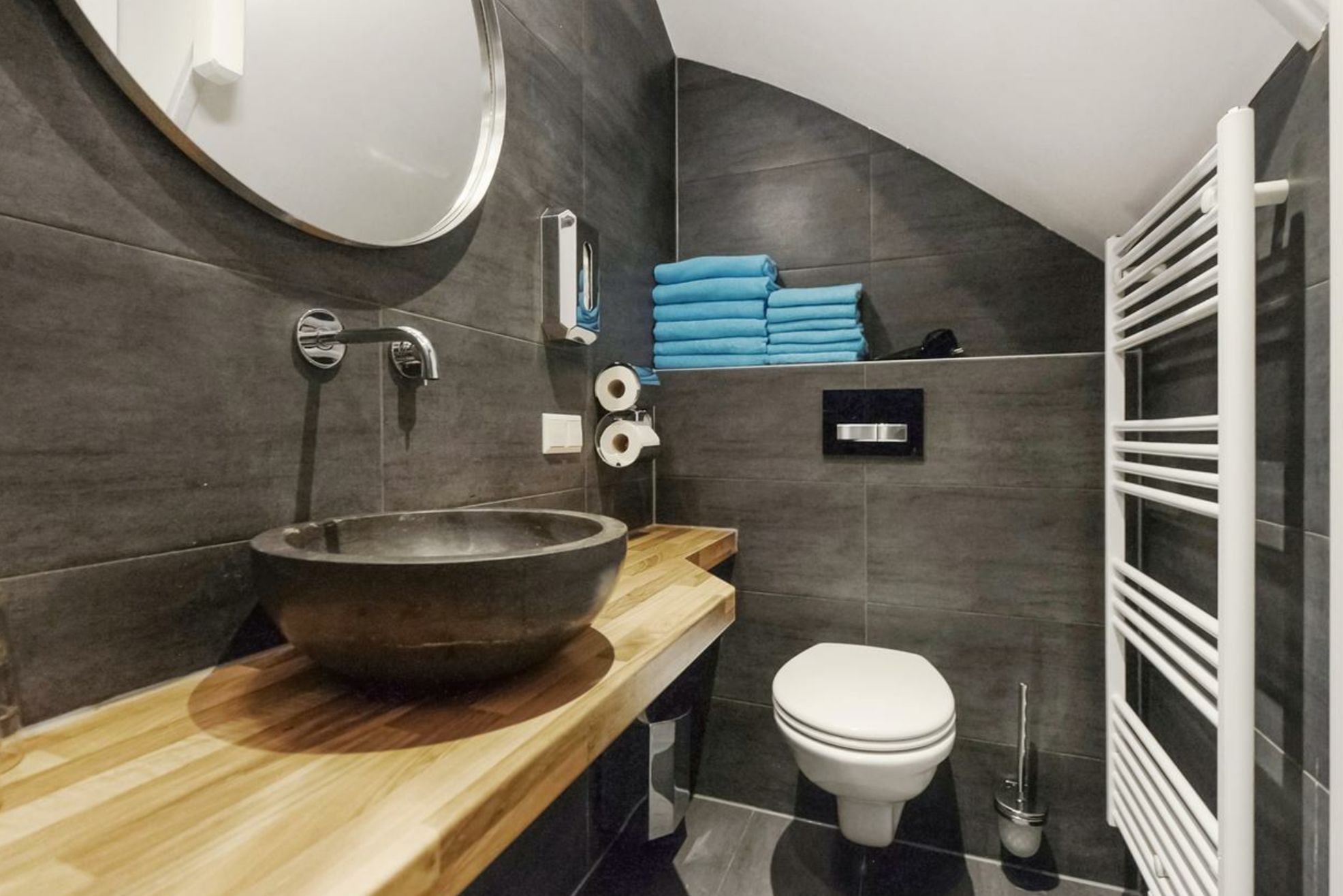 family double | bathroom | free toiletries, hair dryer, towels