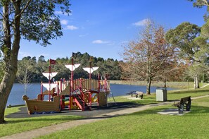 Udendørs legeområde for børn