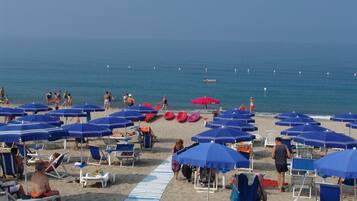 Private beach, beach bar, kayaking