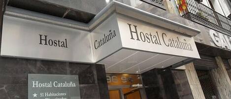 Entrada al alojamiento