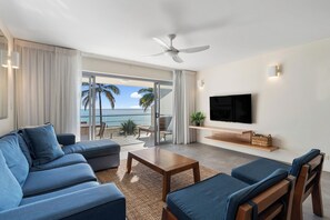 Superior Apartment, 2 Bedrooms | Living area | Plasma TV, DVD player